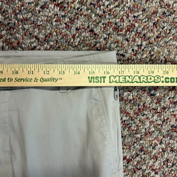 Birddogs Light Gray Flat Front Straight Leg Classic Stretch Khakis Size 34 X 30 - Picture 11 of 14